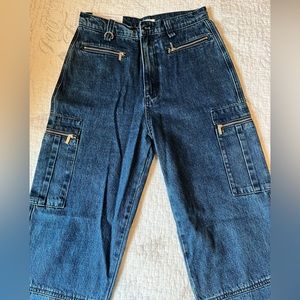 WEWOREWHAT Utility Jeans